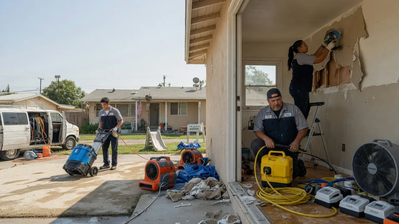 Water Damage Restoration in Plymouth, CA near me